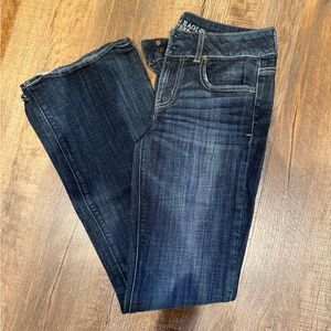 American Eagle Outfitters Dark Wash Straight Leg Jeans